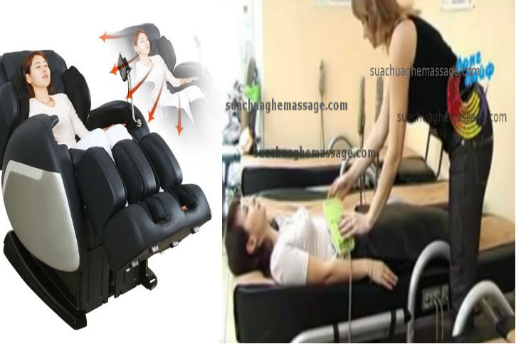 Sử dụng ghế massage hay giường massage tốt hơn