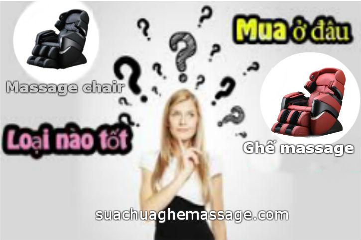 Nên mua ghế massage của hãng nào