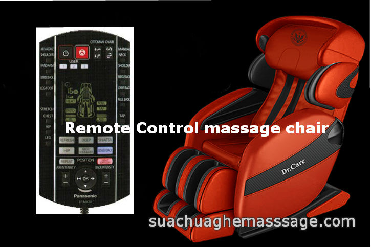 Remote control ghế massage tại sao hay bị hư hỏng