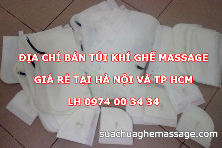 Địa chỉ bán túi khí ghế massage giá rẻ tại Hà Nội và Tp HCM