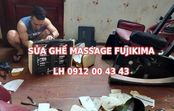 Sửa ghế massage Fujikima tại nhà