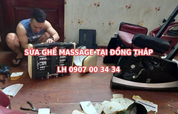 Sửa chữa ghế massage tại Đồng Tháp