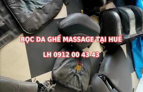 Thay bọc da ghế massage tại Thừa Thiên Huế bạn biết không