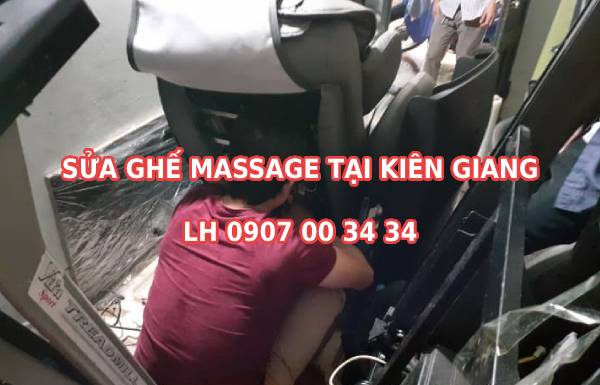 Sửa chữa ghế massage tại Kiên Giang