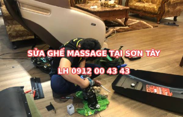 Sửa ghế massage tại Sơn Tây 