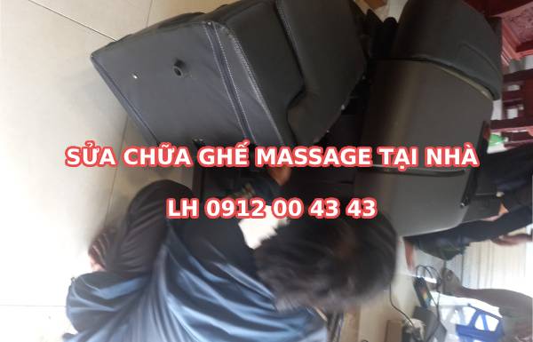 Sửa ghế massage tại khu Ngoại Giao Đoàn Tây Hồ Hà Nội