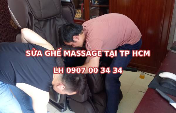 TP HCM gọi thợ sửa ghế massage cần lưu ý kẻo mất tiền