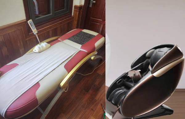 Nhiều người phản đối mua giường massage còn ghế thi không